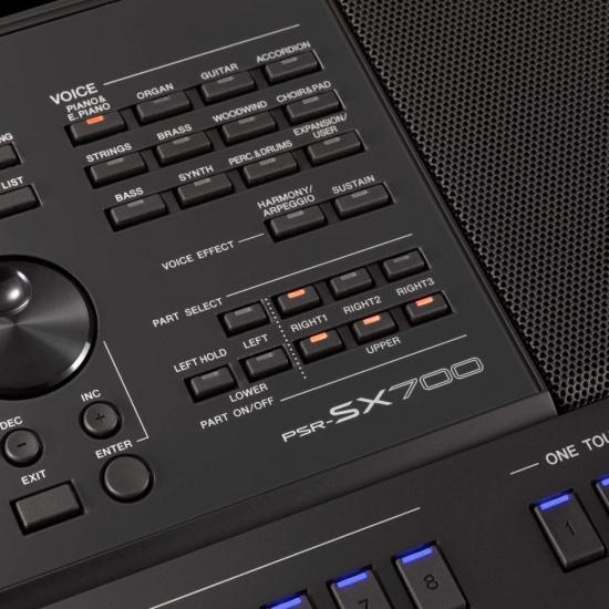 Teclado Yamaha PSR-SX700 Arranjador Preto por 9.676,99 à vista no boleto/pix ou parcele em até 12x sem juros. Compre na loja Mundomax!