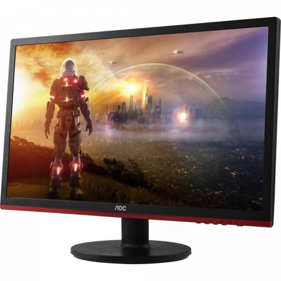Monitor 24\" LED Full HD Widescreen 75Hz Preto AOC por 0,00 à vista no boleto/pix ou parcele em até 1x sem juros. Compre na loja Mundomax!