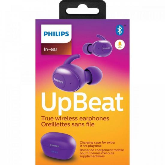 Fone de Ouvido Bluetooth SHB2505PP/00 Roxo PHILIPS por 449,90 à vista no boleto/pix ou parcele em até 10x sem juros. Compre na loja Mundomax!