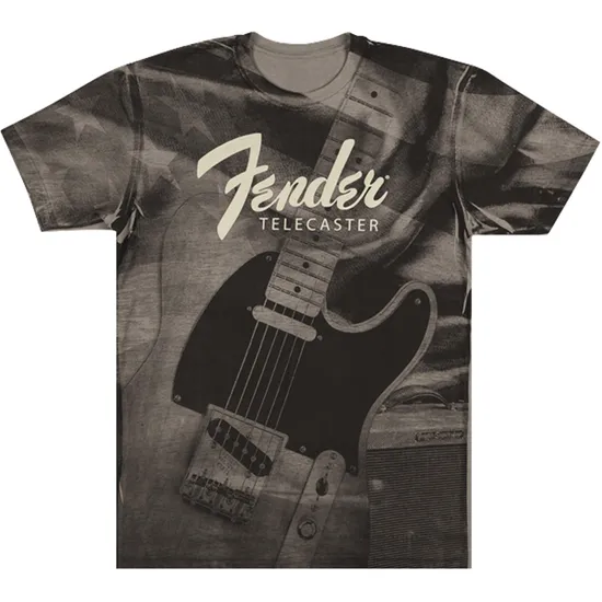 Camiseta Telecaster Belt Print \"XXG\" FENDER (69995)