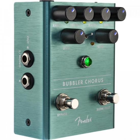 Pedal Analógico Bubbler Chorus FENDER por 1.407,90 à vista no boleto/pix ou parcele em até 12x sem juros. Compre na loja Mundomax!