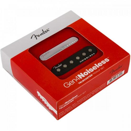 Set de Captadores Gen 4 Noiseless Telecaster FENDER por 1.049,99 à vista no boleto/pix ou parcele em até 12x sem juros. Compre na loja Mundomax!