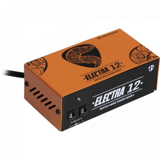 Fonte de Alimentação Para Pedais ELECTRA 12 HAYONIK por 429,99 à vista no boleto/pix ou parcele em até 10x sem juros. Compre na loja Mundomax!