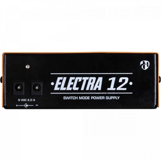 Fonte de Alimentação Para Pedais ELECTRA 12 HAYONIK por 429,99 à vista no boleto/pix ou parcele em até 10x sem juros. Compre na loja Mundomax!