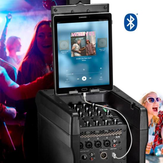 Sistema de Som Ativo EON ONE PRO Preto JBL por 0,00 à vista no boleto/pix ou parcele em até 1x sem juros. Compre na loja Mundomax!