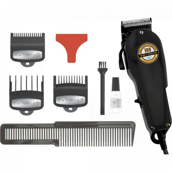 Máquina de Corte Super Taper 100 Preta 220V WAHL por 408,90 à vista no boleto/pix ou parcele em até 10x sem juros. Compre na loja Mundomax!