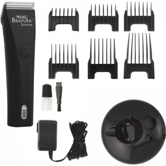 Máquina de Tosa Animal Wahl Bravura Diamond Profissional Preta