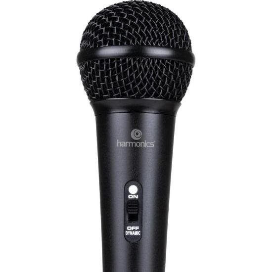 Kit de Microfone Harmonics MDU201 Com 3 Microfones Dinâmico Cardióide por 205,00 à vista no boleto/pix ou parcele em até 8x sem juros. Compre na loja Mundomax!