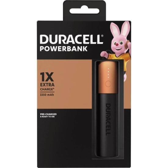 Carregador Portátil 3350MAH DURACELL por 140,90 à vista no boleto/pix ou parcele em até 5x sem juros. Compre na loja Mundomax!