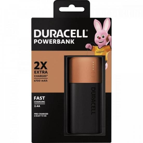 Carregador Portátil 6700MAH DURACELL por 144,90 à vista no boleto/pix ou parcele em até 5x sem juros. Compre na loja Mundomax!