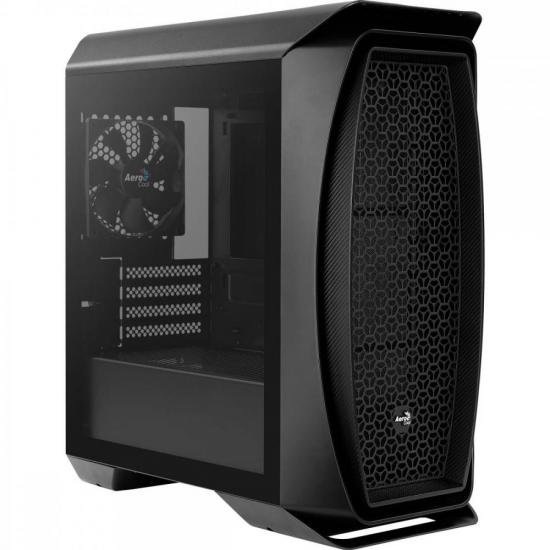 Gabinete Gamer Aerocool Aero One Mini Preto Lateral Vidro por 386,99 à vista no boleto/pix ou parcele em até 10x sem juros. Compre na loja Aerocool!