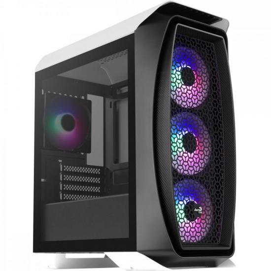 Gabinete Gamer Mini Tower Aero One Mini Frost Branco AEROCOOL (70164)