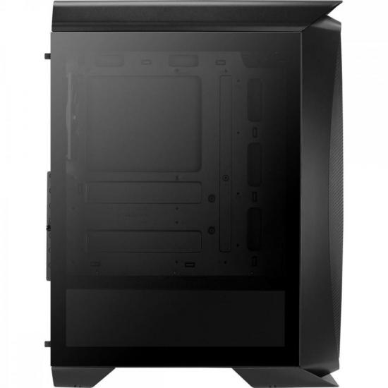 Gabinete Gamer Aerocool Aero One Preto Lateral Vidro por 419,25 à vista no boleto/pix ou parcele em até 10x sem juros. Compre na loja Aerocool!