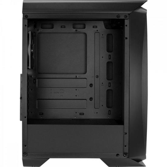 Gabinete Gamer Aerocool Aero One Preto Lateral Vidro por 419,25 à vista no boleto/pix ou parcele em até 10x sem juros. Compre na loja Aerocool!