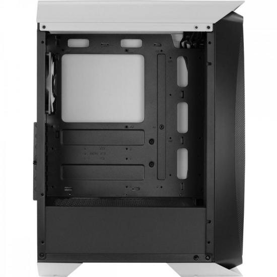 Gabinete Gamer Aerocool Aero One Frost Branco RGB Lateral Vidro por 569,78 à vista no boleto/pix ou parcele em até 10x sem juros. Compre na loja Aerocool!