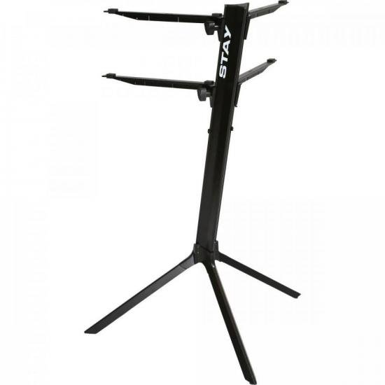 Suporte para Teclado STAY Slim em Alumínio 1100/02 Preto por 482,99 à vista no boleto/pix ou parcele em até 10x sem juros. Compre na loja Mundomax!