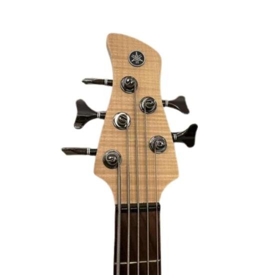 Contrabaixo Yamaha TRBX605 Ativo 5 Cordas Natural Satin por 5.834,00 à vista no boleto/pix ou parcele em até 12x sem juros. Compre na loja Mundomax!
