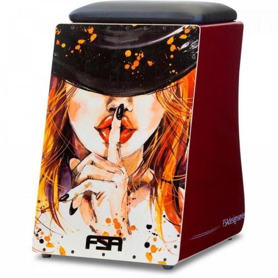 Cajon Design Silence FC6630 FSA por 0,00 à vista no boleto/pix ou parcele em até 1x sem juros. Compre na loja Mundomax!