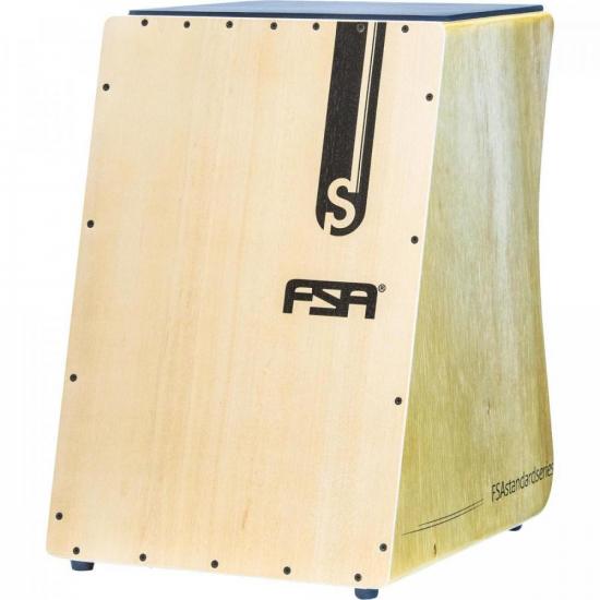 Cajon Captação Dupla Standard FS2509 Natural FSA por 0,00 à vista no boleto/pix ou parcele em até 1x sem juros. Compre na loja Mundomax!