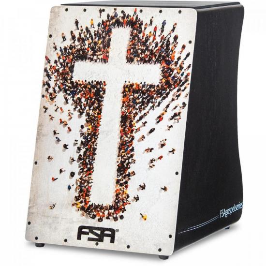 Cajon Captação Dupla Gospel Cruz FG1506 FSA por 666,90 à vista no boleto/pix ou parcele em até 10x sem juros. Compre na loja Mundomax!