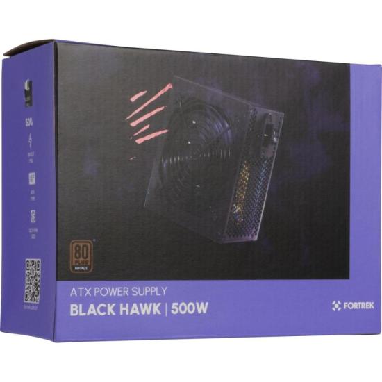 Fonte Gamer ATX Fortrek Black Hawk 500W 80 Plus Bronze PFC Ativo por 279,46 à vista no boleto/pix ou parcele em até 10x sem juros. Compre na loja Fortrek!