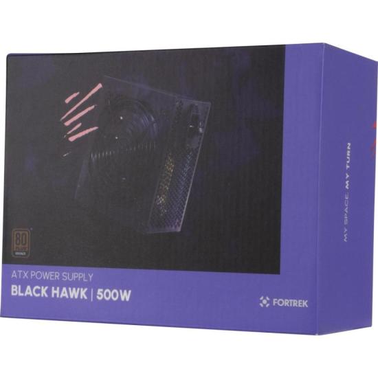 Fonte Gamer ATX Fortrek Black Hawk 500W 80 Plus Bronze PFC Ativo por 279,46 à vista no boleto/pix ou parcele em até 10x sem juros. Compre na loja Fortrek!