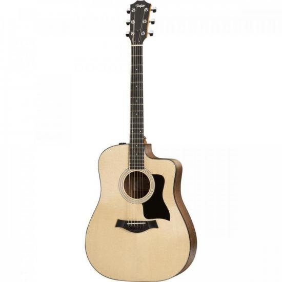 Violão TAYLOR Dreadnought Cutaway Eletroacústico Aço 110CE Walnut por 0,00 à vista no boleto/pix ou parcele em até 1x sem juros. Compre na loja Mundomax!