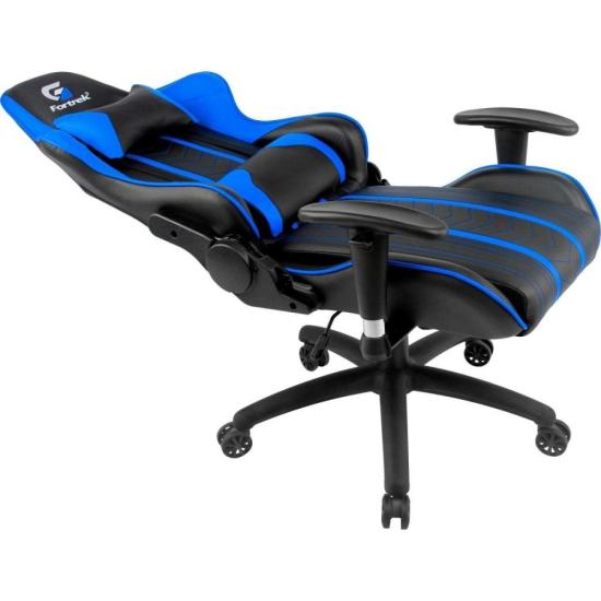 Cadeira Gamer Fortrek Black Hawk Preta/Azul por 1.396,99 à vista no boleto/pix ou parcele em até 12x sem juros. Compre na loja Mundomax!