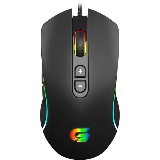 Mouse Gamer Fortrek Cruiser 10000 Dpi RGB Preto (70525)