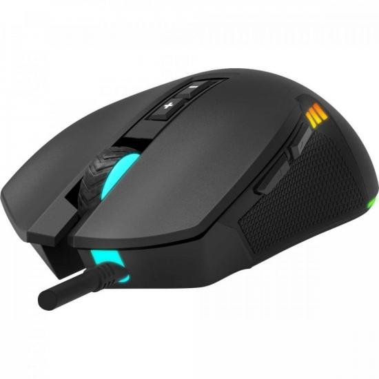 Mouse Gamer Fortrek Vickers 4200 Dpi RGB Preto por 74,00 à vista no boleto/pix ou parcele em até 2x sem juros. Compre na loja Mundomax!