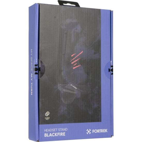 Suporte Para Headset Fortrek Blackfire Preto por 59,03 à vista no boleto/pix ou parcele em até 2x sem juros. Compre na loja Fortrek!