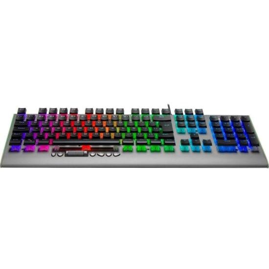 Teclado Gamer Mecânico Fortrek Cruiser Dark Grey RGB por 199,99 à vista no boleto/pix ou parcele em até 7x sem juros. Compre na loja Mundomax!