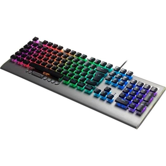 Teclado Gamer Mecânico Fortrek Cruiser Dark Grey RGB por 199,99 à vista no boleto/pix ou parcele em até 7x sem juros. Compre na loja Mundomax!