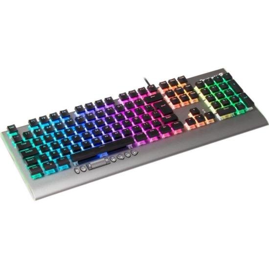 Teclado Gamer Mecânico Fortrek Cruiser Dark Grey RGB por 199,99 à vista no boleto/pix ou parcele em até 7x sem juros. Compre na loja Mundomax!