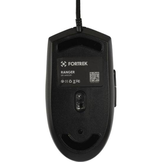 Kit Teclado e Mouse Gamer Fortrek Ranger Rainbow RGB Grafite por 171,94 à vista no boleto/pix ou parcele em até 6x sem juros. Compre na loja Fortrek!