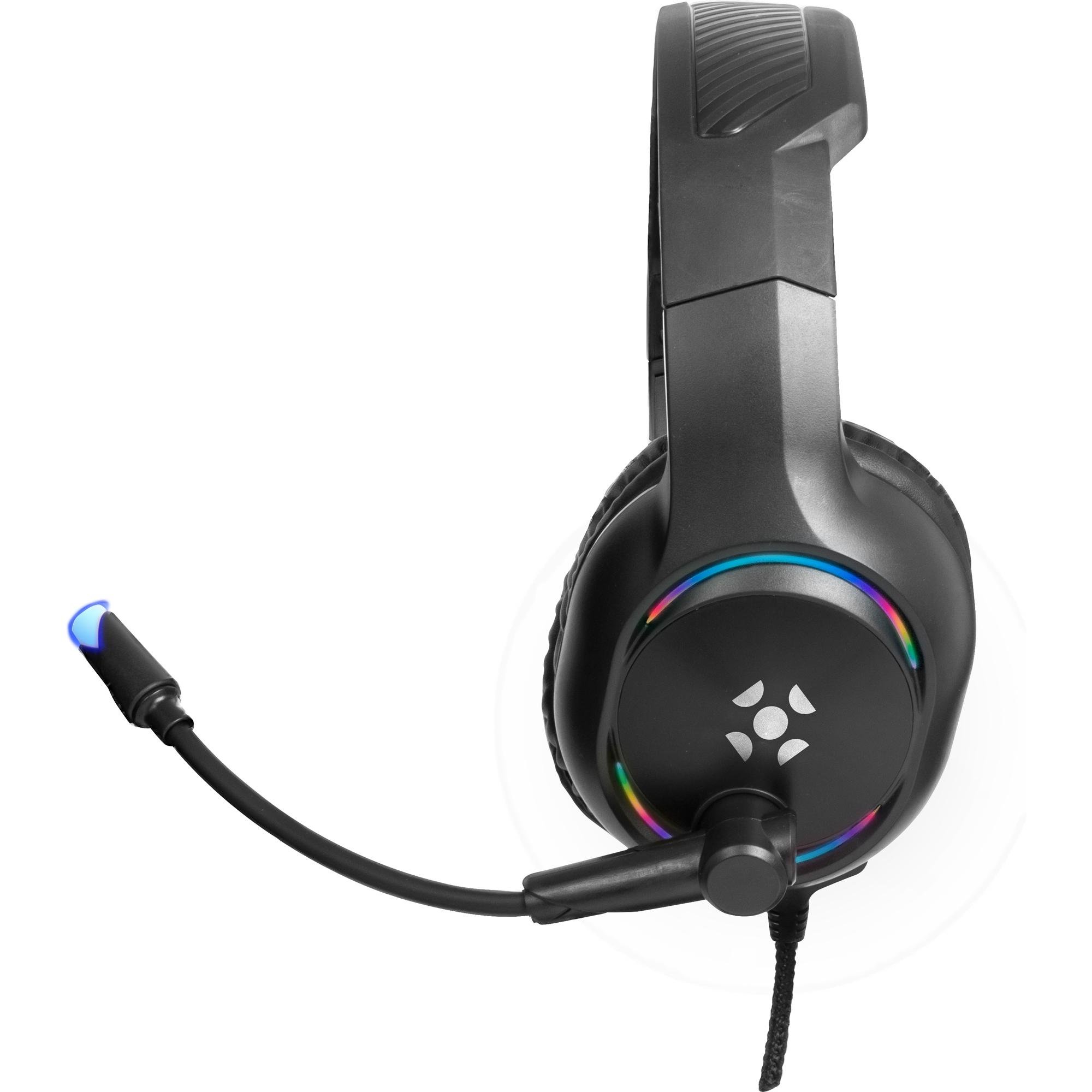 Headset Gamer Fortrek Holt P2 Usb Rgb Preto Fortrek