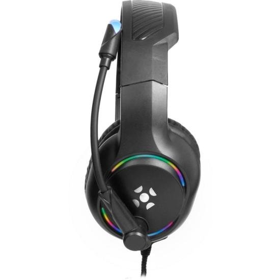 Headset Gamer Fortrek Holt P2 + USB RGB Preto por 128,92 à vista no boleto/pix ou parcele em até 5x sem juros. Compre na loja Fortrek!