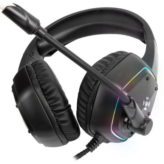 Headset Gamer Fortrek Blackfire P2 Usb Rgb Preto Fortrek