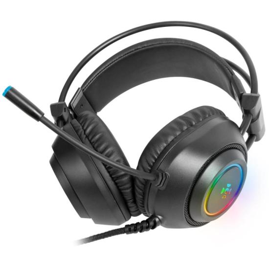 Headset Gamer Fortrek Crusader P2 + USB RGB Preto por 139,68 à vista no boleto/pix ou parcele em até 5x sem juros. Compre na loja Fortrek!