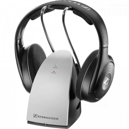 Fone de Ouvido Sem Fio Sennheiser RS120-II Preto por 799,99 à vista no boleto/pix ou parcele em até 10x sem juros. Compre na loja Mundomax!