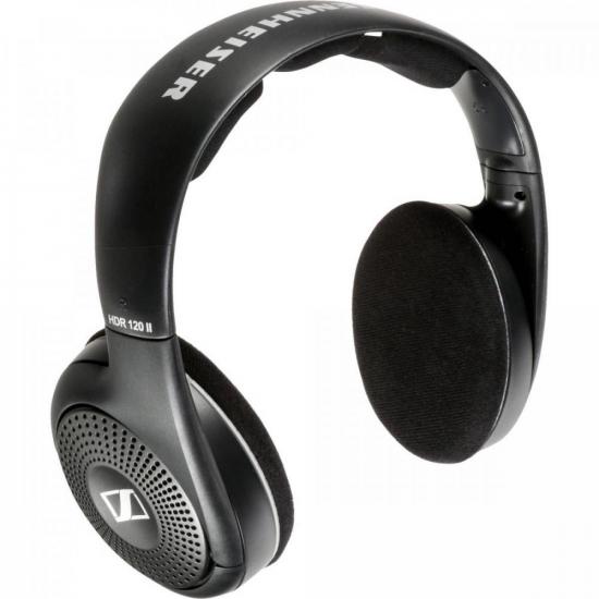 Fone de Ouvido Sem Fio Sennheiser RS120-II Preto por 799,99 à vista no boleto/pix ou parcele em até 10x sem juros. Compre na loja Mundomax!