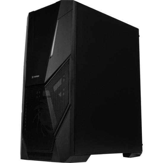 Gabinete Gamer Fortrek Mid Tower Black Hawk RGB Preto por 279,46 à vista no boleto/pix ou parcele em até 10x sem juros. Compre na loja Fortrek!