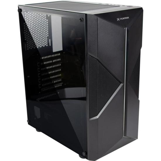 Gabinete Gamer Fortrek Holt Mid Tower RGB Preto por 268,71 à vista no boleto/pix ou parcele em até 10x sem juros. Compre na loja Fortrek!