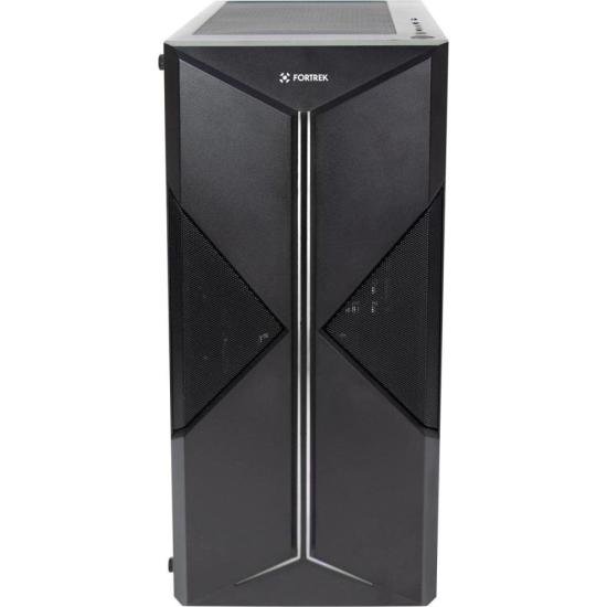 Gabinete Gamer Fortrek Holt Mid Tower RGB Preto por 268,71 à vista no boleto/pix ou parcele em até 10x sem juros. Compre na loja Fortrek!