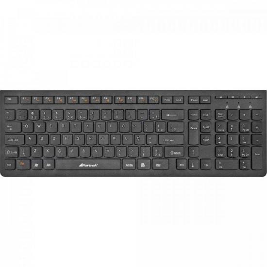 Teclado Multimídia USB ABNT2 MKF102 Preto FORTREK por 54,90 à vista no boleto/pix ou parcele em até 2x sem juros. Compre na loja Mundomax!