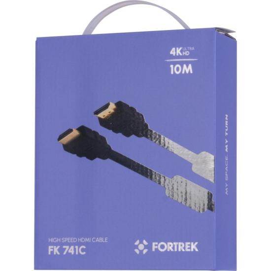 Cabo HDMI Com Filtro 2.0 4K 10 metros HD2010 Fortrek FK 741C por 79,00 à vista no boleto/pix ou parcele em até 3x sem juros. Compre na loja Mundomax!