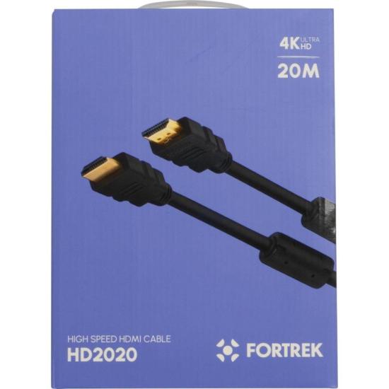 Cabo HDMI Com Filtro 2.0 4K 20 metros HD2020 Fortrek por 172,00 à vista no boleto/pix ou parcele em até 6x sem juros. Compre na loja Mundomax!