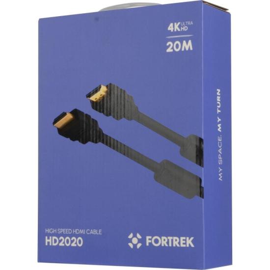 Cabo HDMI Com Filtro 2.0 4K 20 metros HD2020 Fortrek por 172,00 à vista no boleto/pix ou parcele em até 6x sem juros. Compre na loja Mundomax!