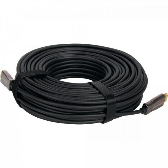 Cabo HDMI Fibra Óptica 2.0 4K HFO240 40m Fortrek por 703,90 à vista no boleto/pix ou parcele em até 10x sem juros. Compre na loja Mundomax!