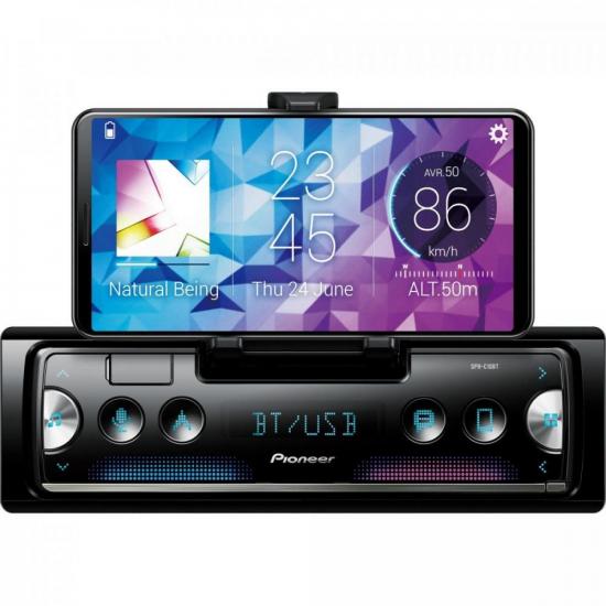 Auto Rádio USB/Bluetooth/Smart SPHC10BT PIONEER por 0,00 à vista no boleto/pix ou parcele em até 1x sem juros. Compre na loja Mundomax!